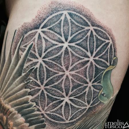 Tattoos - flower of life  - 105041